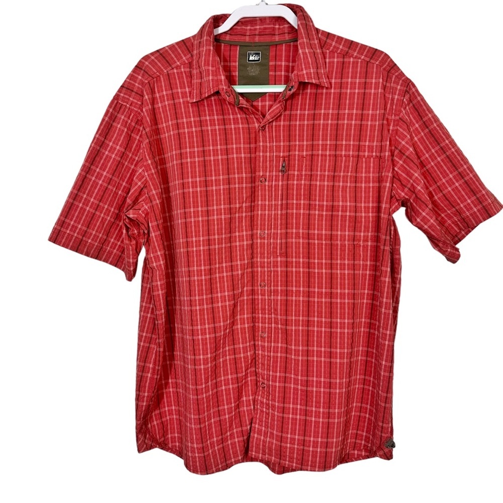 REI Plaid Camp Hiking Shirt